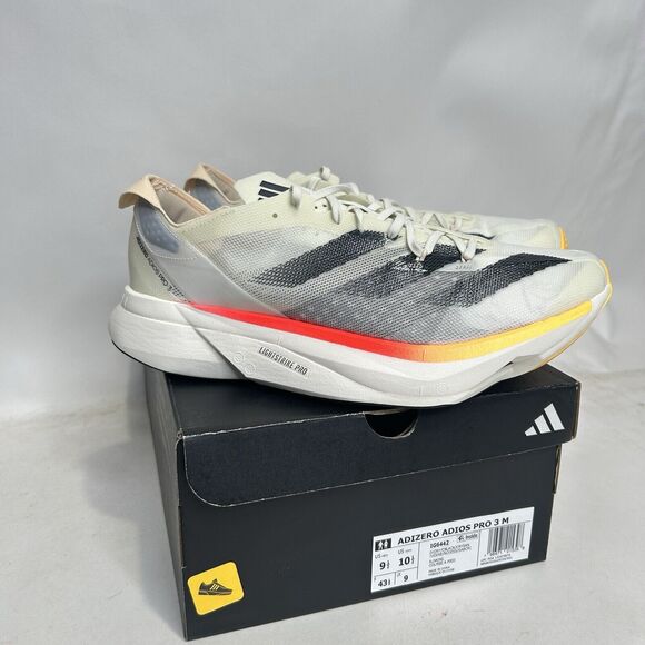 adidas Shoes Adizero Adios Pro 3 “Ivory Crystal Sand” 2024 - Picture 1 of 5